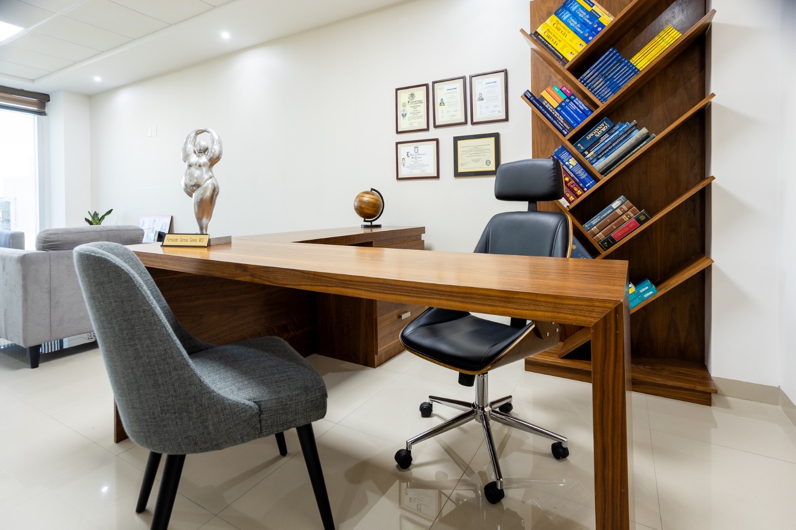Oficina y espacio de consulta del Dr. Fernando García Govea